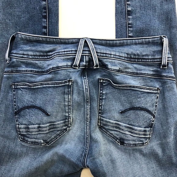 G-Star Lynn Mid Rise Super Skinny Jeans - Picture 12 of 16